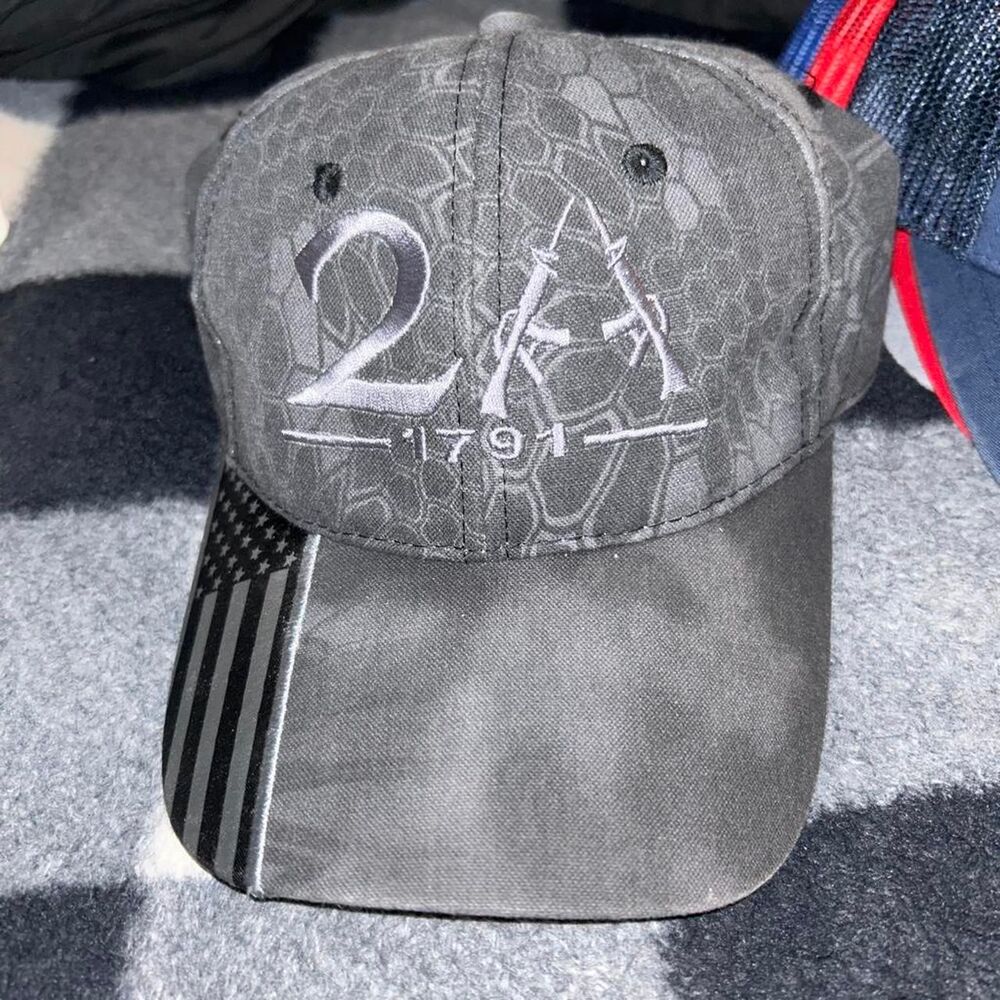 Unbranded Men's Black and Grey Hat